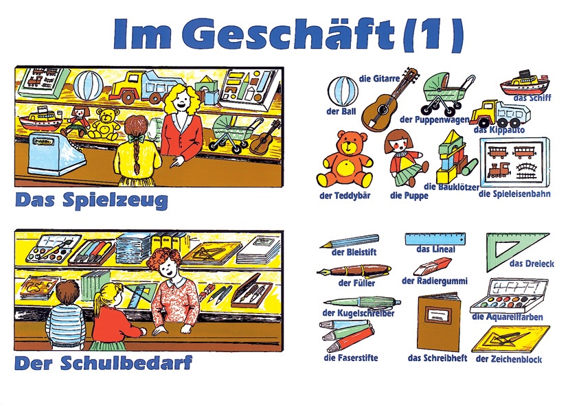 Historyjki obrazkowe - język niemiecki