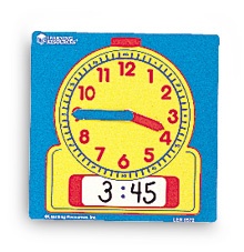 Tarcza zegarowa do zapisu czasu - ćwiczeniowa 11 cm