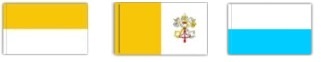 Flagi Religijne - Watykańska, Papieska, Maryjna 70x112