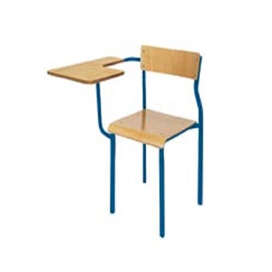 Krzesło szkolne z pulpitem uchylnym