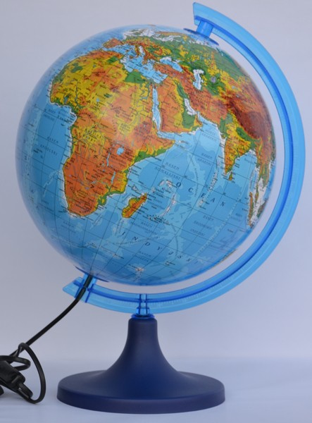 Globus śr. 250 fizyczny podświetlany