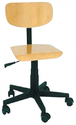 Krzesło regulowane OK 10 na stopkach lub kółkach 