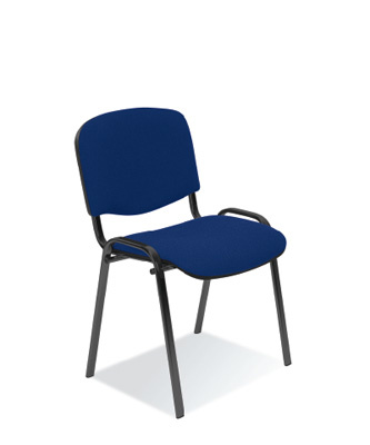 Krzesło tapicerowane ISO BLACK