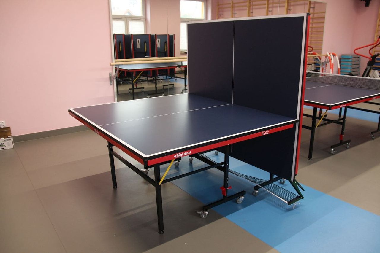 Stół do tenisa stołowego Sport Plus 6202 (blat 22 mm, niebieski)
