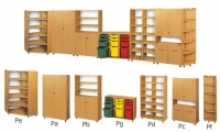 Zestaw segmentów przedszkolnych MIŚ (Pa-Pg) front kolor