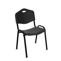 Krzesło Iso plastic black  - 3