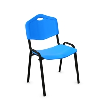 Krzesło Iso plastic black  - 5
