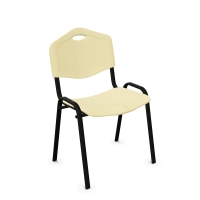 Krzesło Iso plastic black  - 6