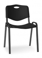 Krzesło Iso plastic black 