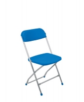 Krzesło składane Polyfold stelaz czarny lub aluminium  - 2