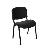 Krzesło tapicerowane ISO BLACK - 2