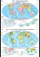 Świat budowa geologiczna / Swiat wielkie formy ukształtowania powierzchni - 2
